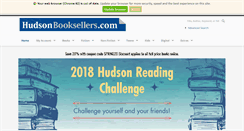 Desktop Screenshot of hudsonbooksellers.com